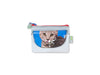 pop purse cat food package light blue