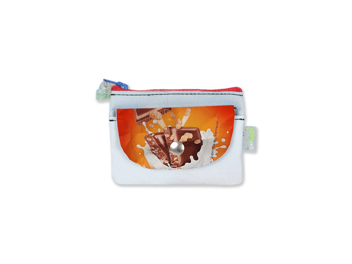 pop purse chocolate package orange