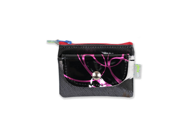 pop purse coffee package purple & black