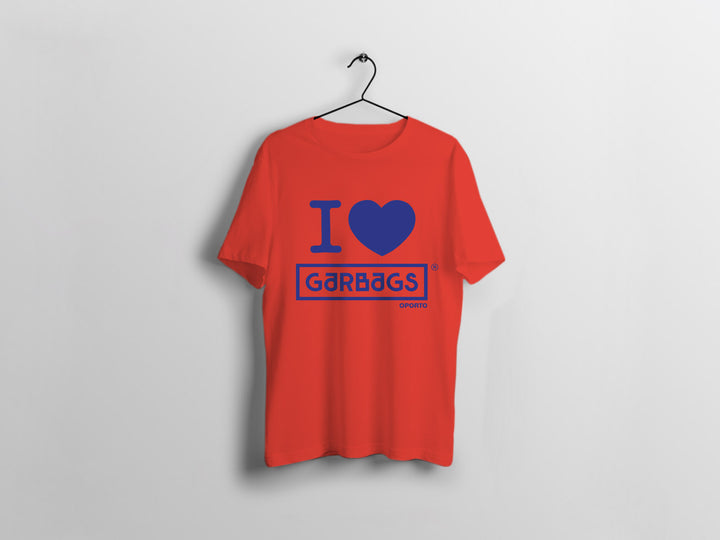 t-shirt I love garbags porto