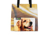 shopping bag dog food package brown