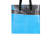 shopping bag cat food package blue