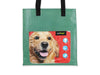 shopping bag dog food package red
