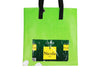 shopping bag coffee package green & yellow