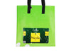 shopping bag coffee package green & yellow