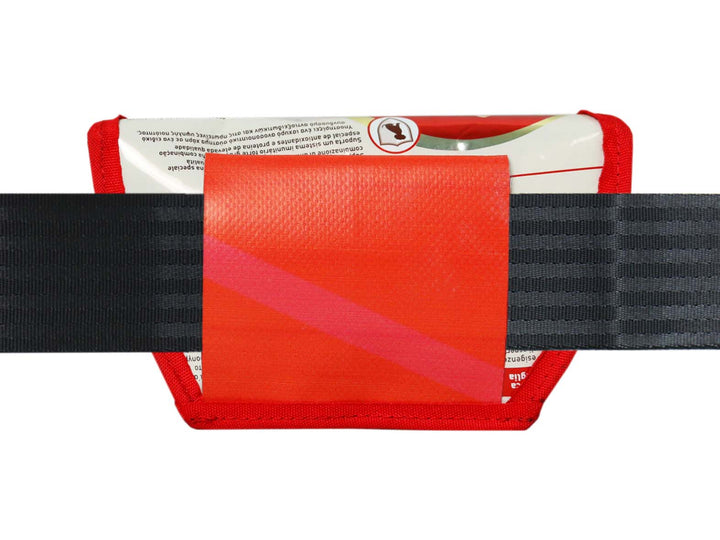 sunglasses case dog food package red