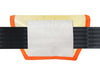 sunglasses case publicity banner orange & yellow