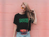 sunglasses case publicity banner green eye