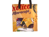 shopping bag publicity banner exotic orange