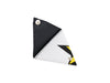 triangle purse publicity banner white & black