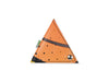 triangle purse publicity banner orange & black