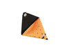 triangle purse publicity banner orange & black
