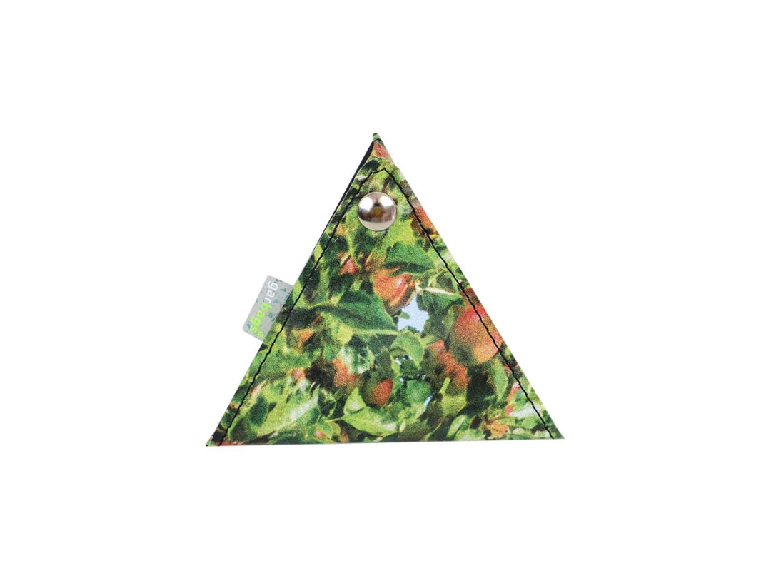 triangle purse publicity banner fruit