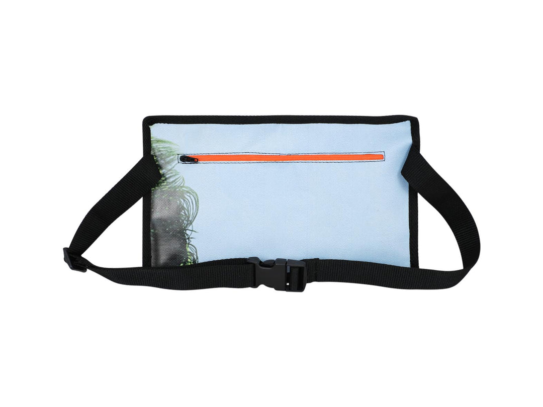 waist bag coffee package blue