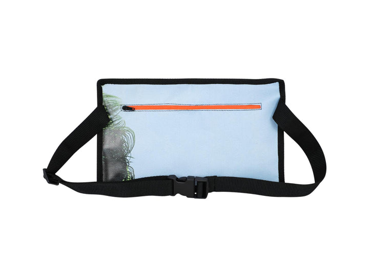 waist bag coffee package blue