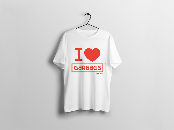 t-shirt I love garbags porto