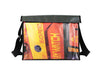 messenger bag XL publicity banner grey yellow & red 01